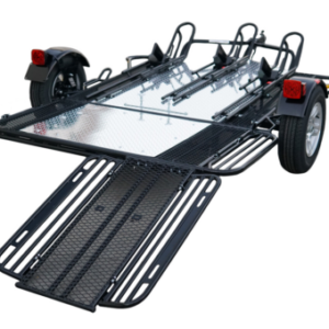 TRINITY RIDE-UP 3-RAIL MOTORCYCLE TRAILER MT3