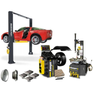 BENDPAK XPR-10AS + R980XR + DST30P + APX-TS1 TIRE SHOP BUNDLE