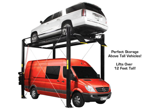Atlas Garage PRO7000ST 7,000 lb Super Tall 4-Post Lift