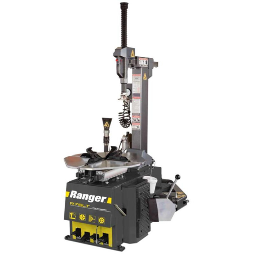 RANGER R76LT TILT-BACK TIRE CHANGER / 30″ CAPACITY – YELLOW/GRAY