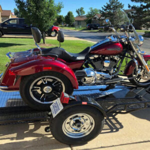 Kendon Stand-Up Motorcycle Trailer BB307RU -Black-