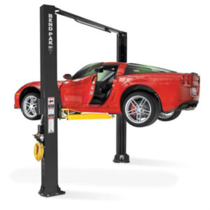 Bendpak xpr-10as-168 extra tall, dual-width, 10,000 lb. capacity, ali certified two-post lift, asymmetric