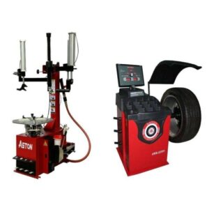 Aston 2.0hp Tire Changer Wheel Balancer Combo Self Calibration W/laser Rim 26″